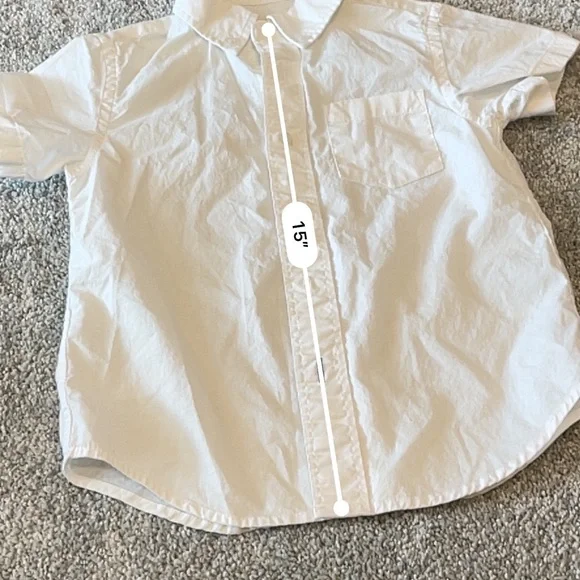B2GOFree🍭 J-crew crewcuts collard shirt sz 3 - Picture 4 of 6